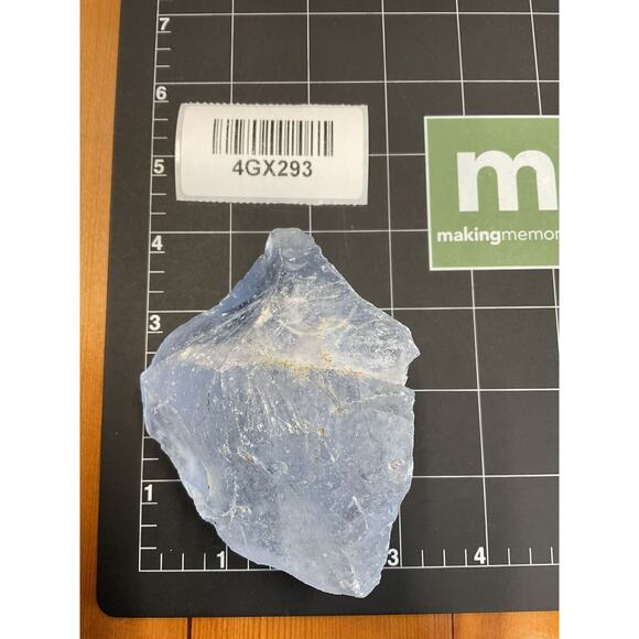 Lavender Art Glass Cullet Glowing Manganese Slag Glass #4GX293 - Picture 7 of 7